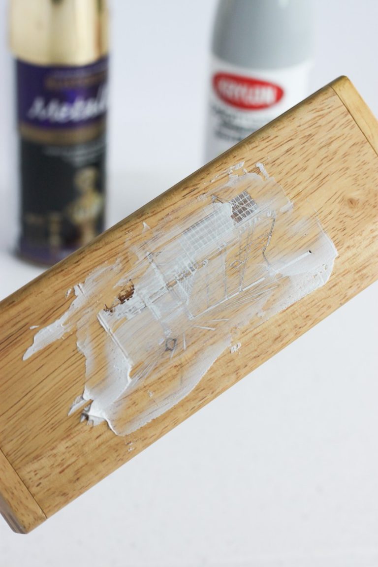 DIY Spraypainted Wooden Box Life's AHmazing!