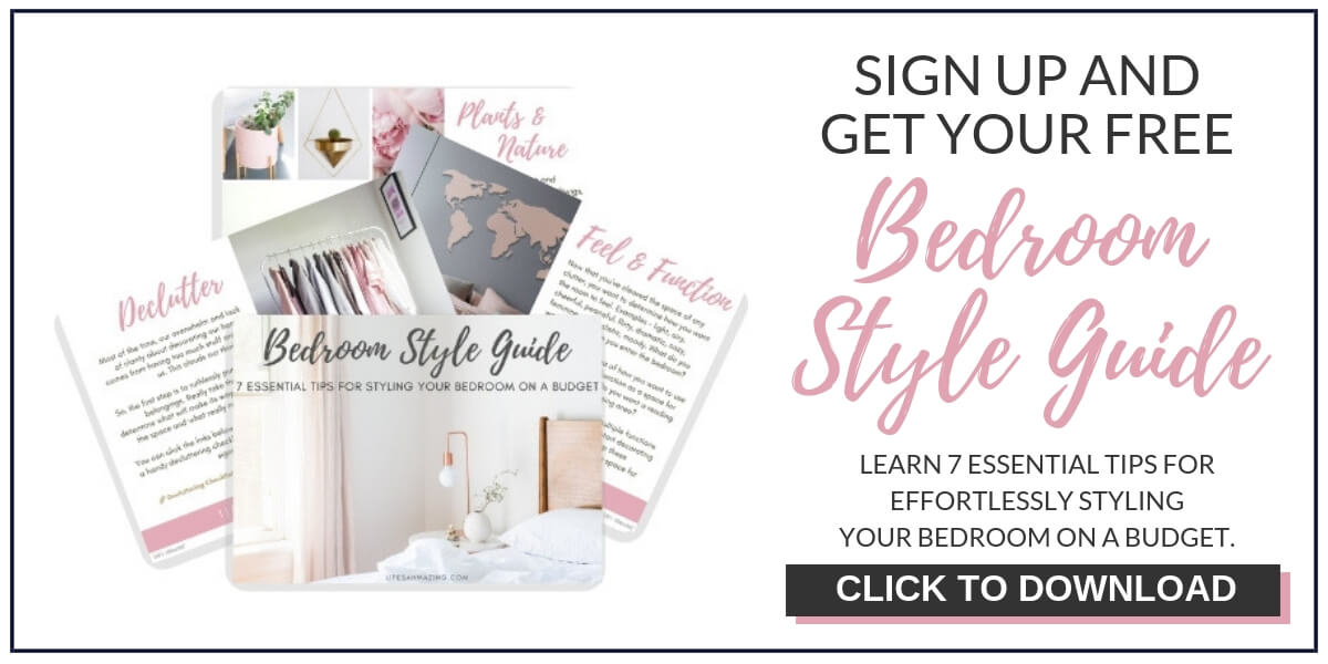 Life's AHmazing bedroom style guide