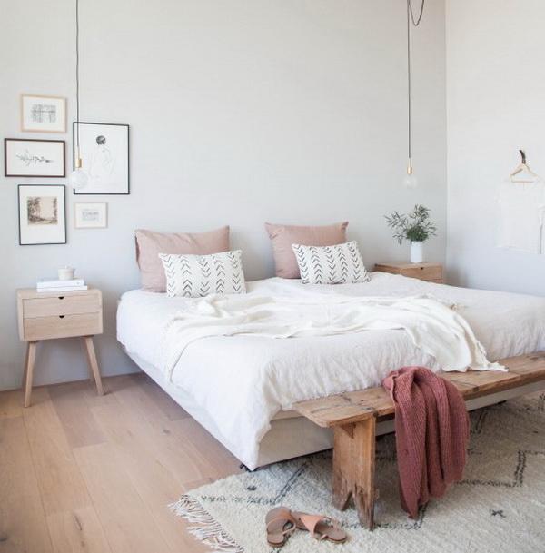 Full size bed without headboard deals