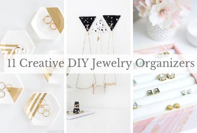 11 Creative and Stylish DIY Jewelry Organizers