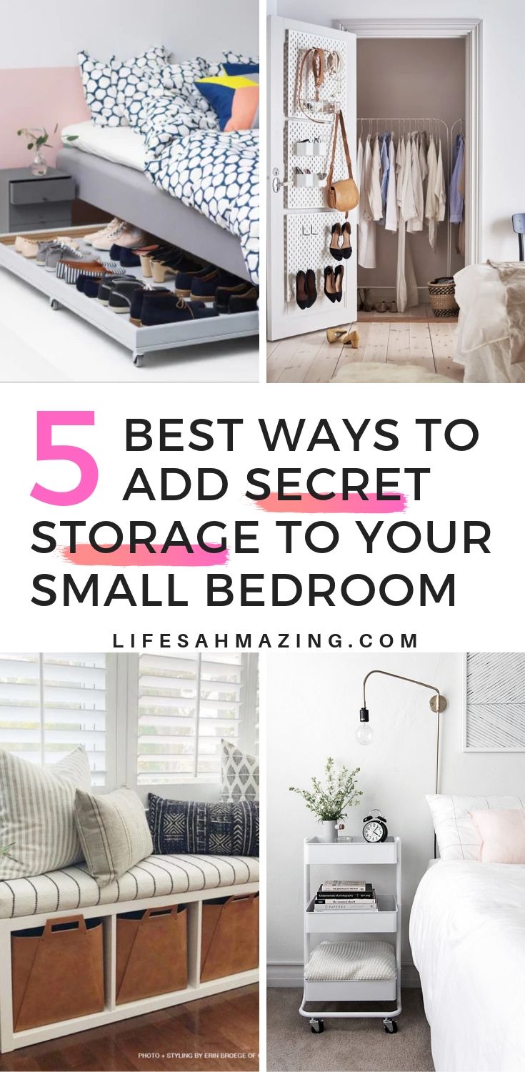 18 Small Bedroom Storage Ideas to Maximize Your Space