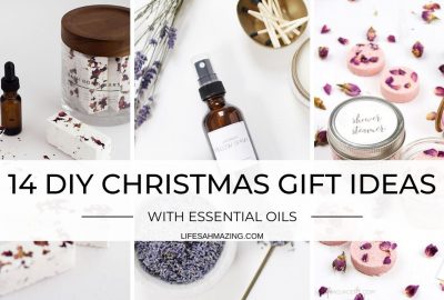 DIY Christmas Gifts with Essential Oils