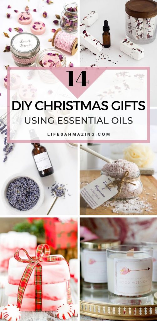 DIY Christmas Gifts with Essential Oils