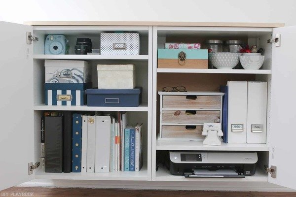 hidden printer storage