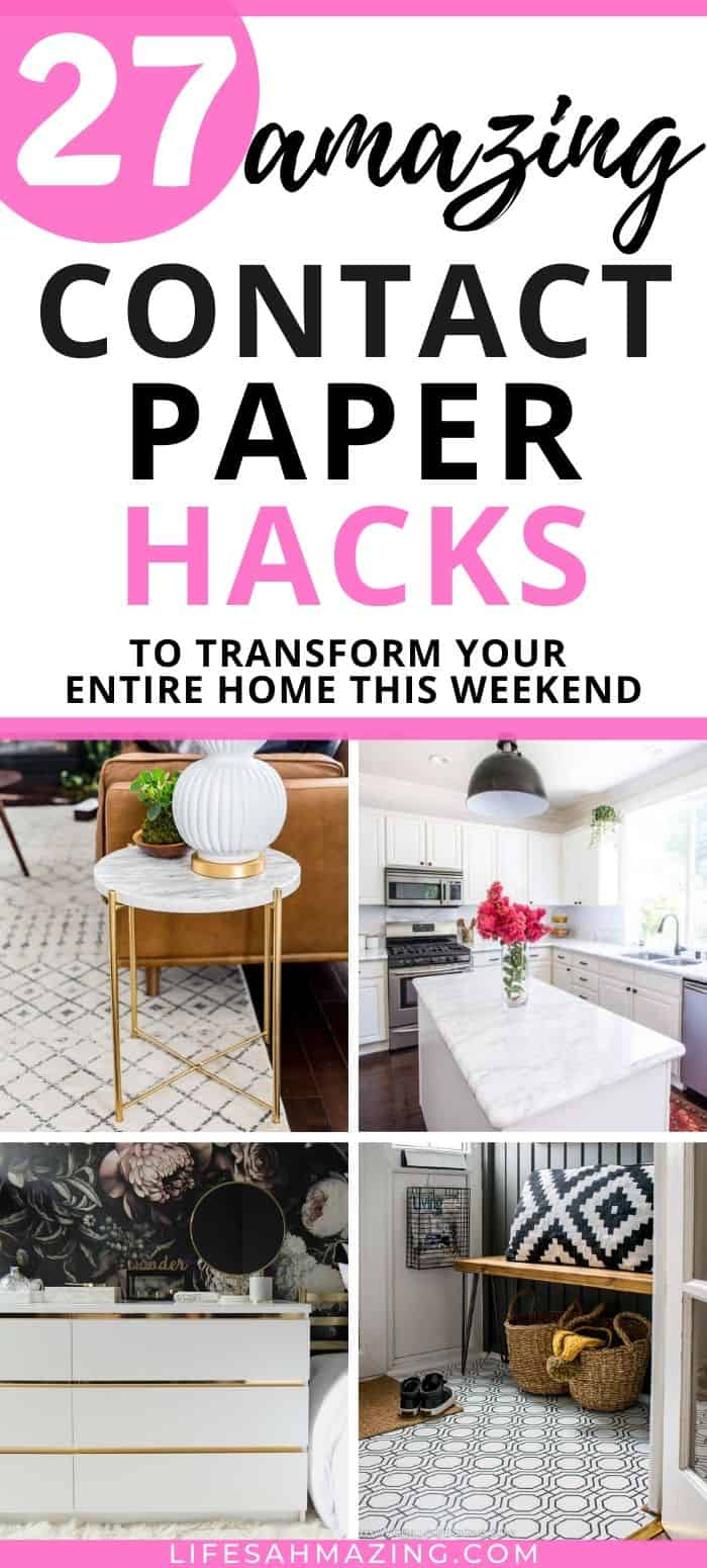 27 Fab Ways to Decorate Your Home with Contact Paper (Ideas for Every