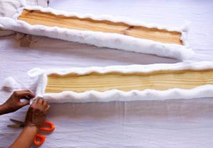DIY Channel Tufted Headboard Tutorial - Life's AHmazing!