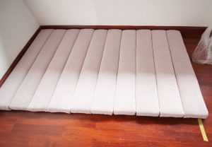 DIY Channel Tufted Headboard Tutorial - Life's AHmazing!