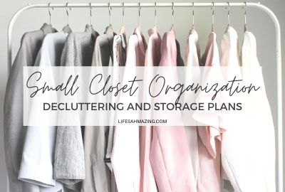 Organizácia malého šatníka Pt.  2: Upratovanie a moje nápady na maximalizáciu úložiska